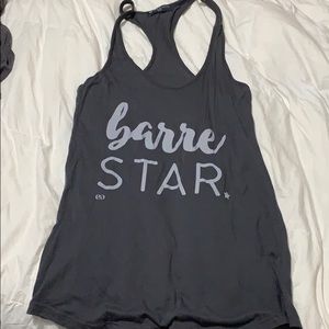 Edje Active Barre Star Tank Top Small S like new